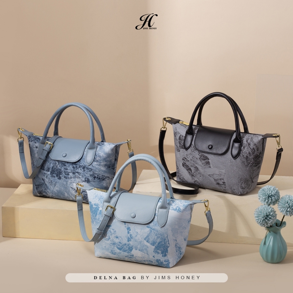 Delna bag-Jims Honey|Tas Selempang Wanita|Tas Ukuran Besar