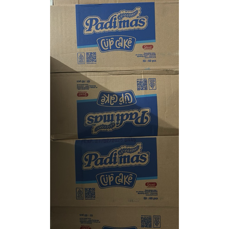 

PADIMAS Cup Cake / Bolu 1 dus (isi 60 pcs)