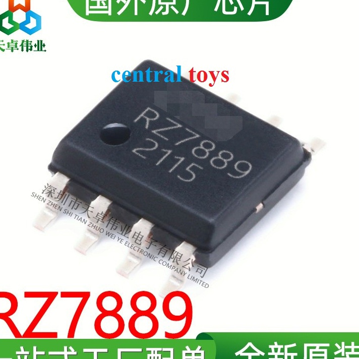 PRODUK TREND ic RZ7889 SOP8 circuit penggerak motor dua arah  mobil aki 6V 12V