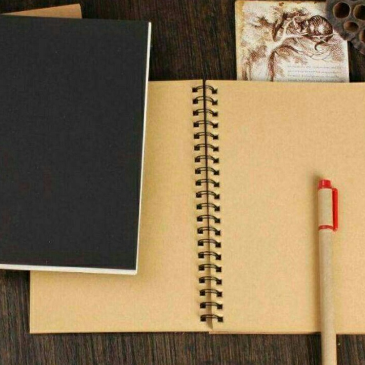 

DIJAMIN ORI BUKU SKETSA SKETCHBOOK SKETCHBOOK A5 BROWN SKETCH BOOK BUKU GAMBAR