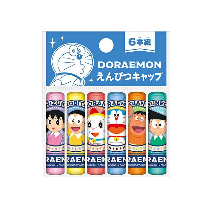 

Pencil Cap Doraemon and Friends Nobita Shizuka Dorami Giant Suneo for Wooden Pencil Penutup untuk Pensil Kayu Limited Edition