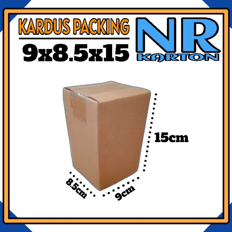 

kardus packing UK 9x8'5x15 kardus kecil kardus besar