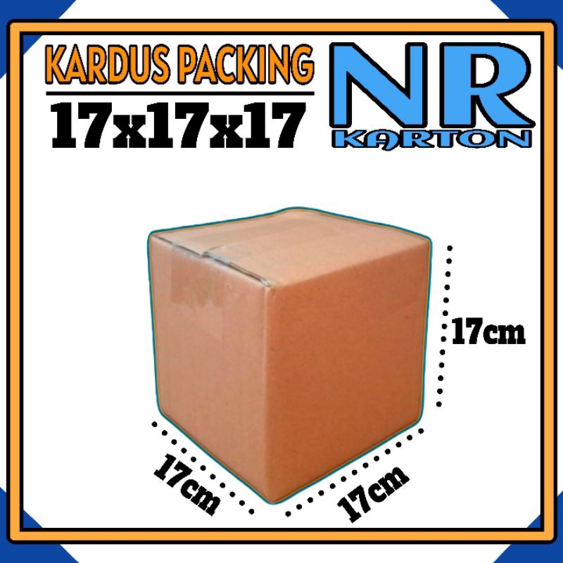 

kardus packing UK 17x17x17 kardus kecil kardus besar