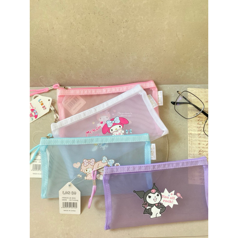 

Tempat Pensil / Pensil Case Sanrio Kuromi Melody Cinamorol