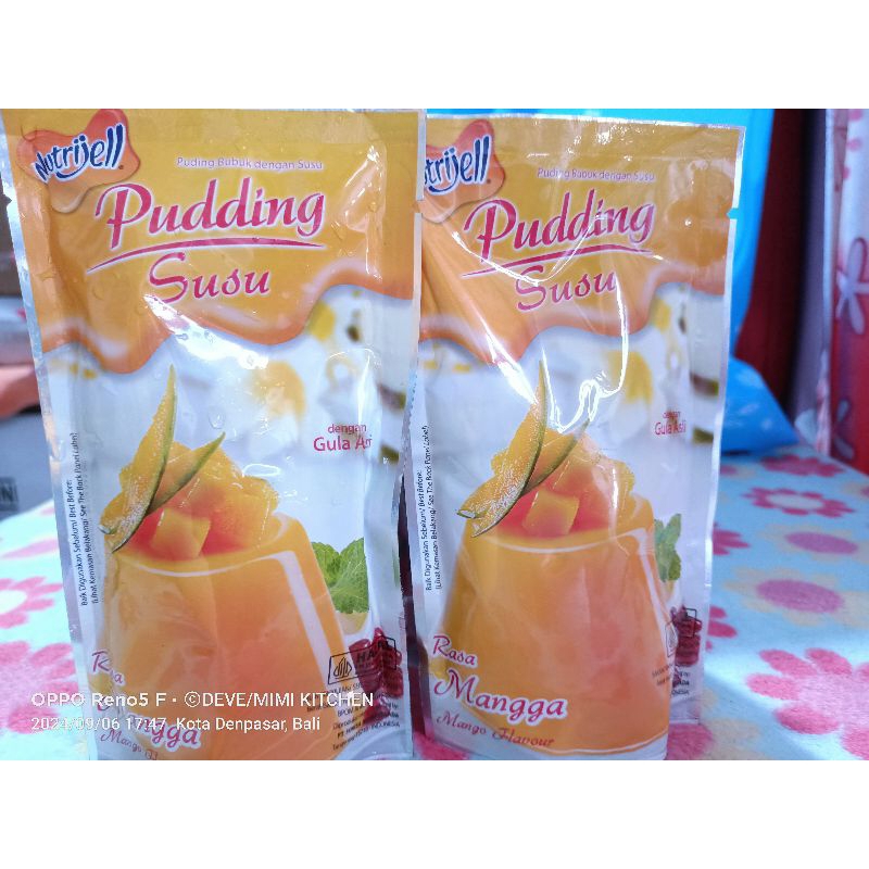 

Nutrijell Puding susu Mangga 120gr