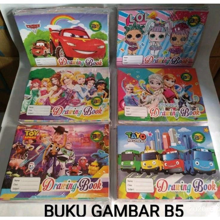 

KUALITAS TERJAMIN BUKU GAMBAR B5 ISI 1 PCS BUKU GAMBAR KECIL
