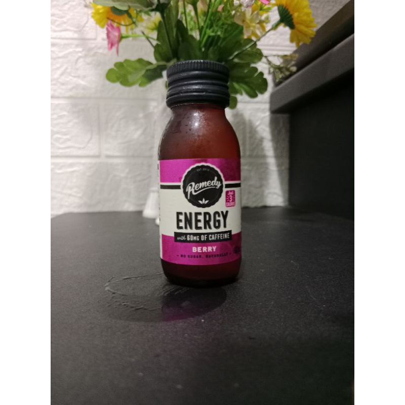 

Minuman Remedy Organic Shots Energy 60ml