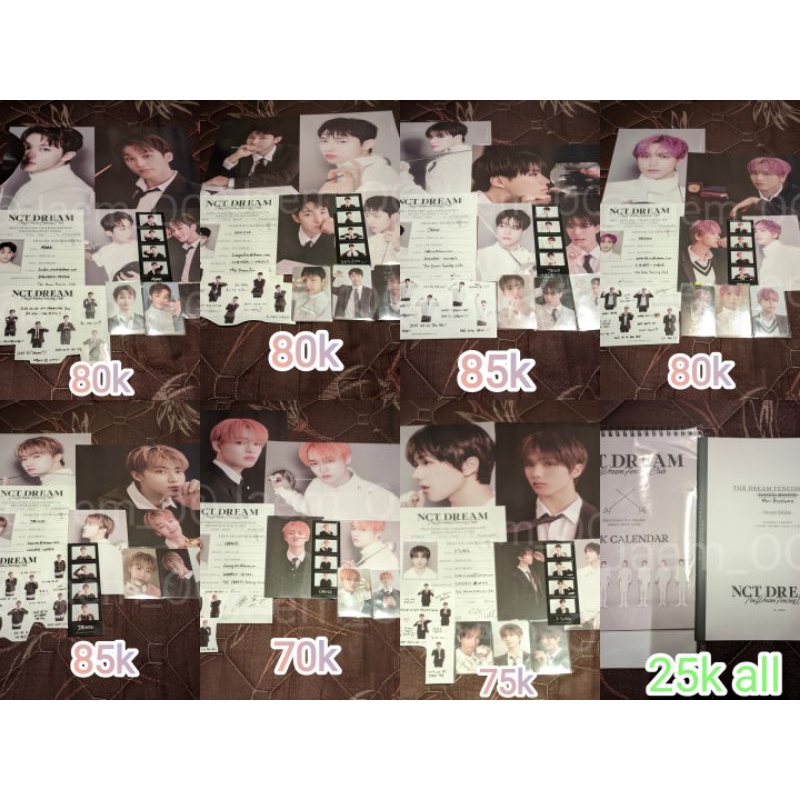 [Ready Stock] Sharing NCT Dream Season Greeting 2023 Mark Renjun Jeno Haechan Jaemin Chenle Jisung P