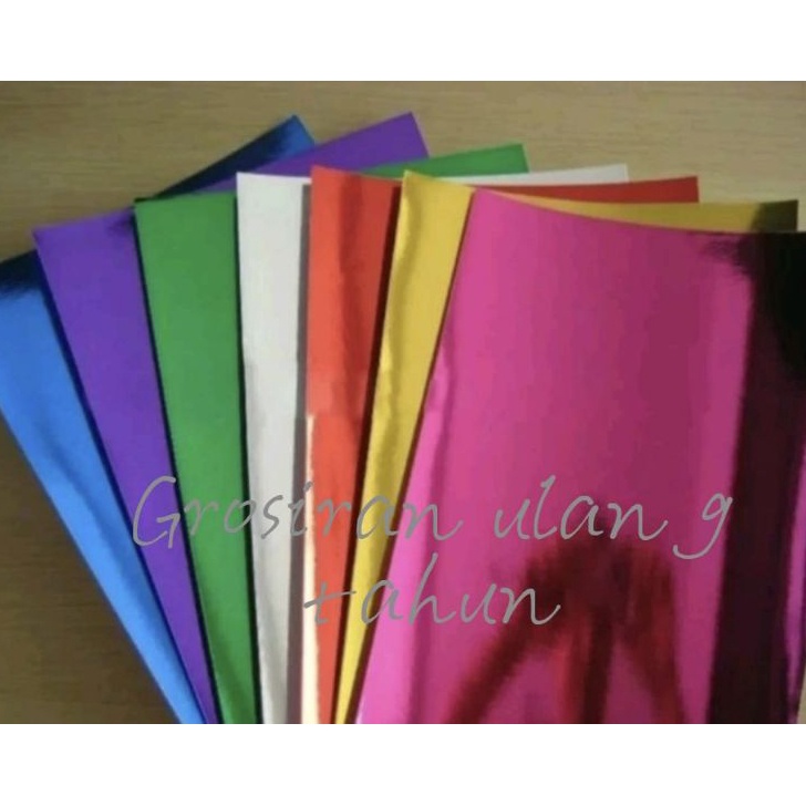 

SPECIAL PROMO Kertas Metalik Kertas Kado Kertas Mas 1lembar