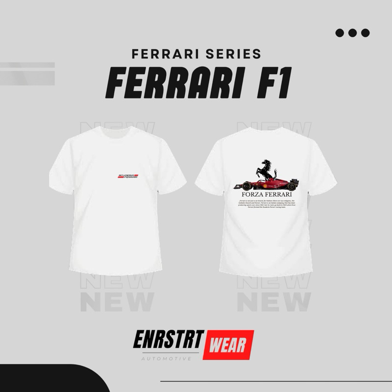 Kaos Ferrari F1 edition (Forza Ferrari)