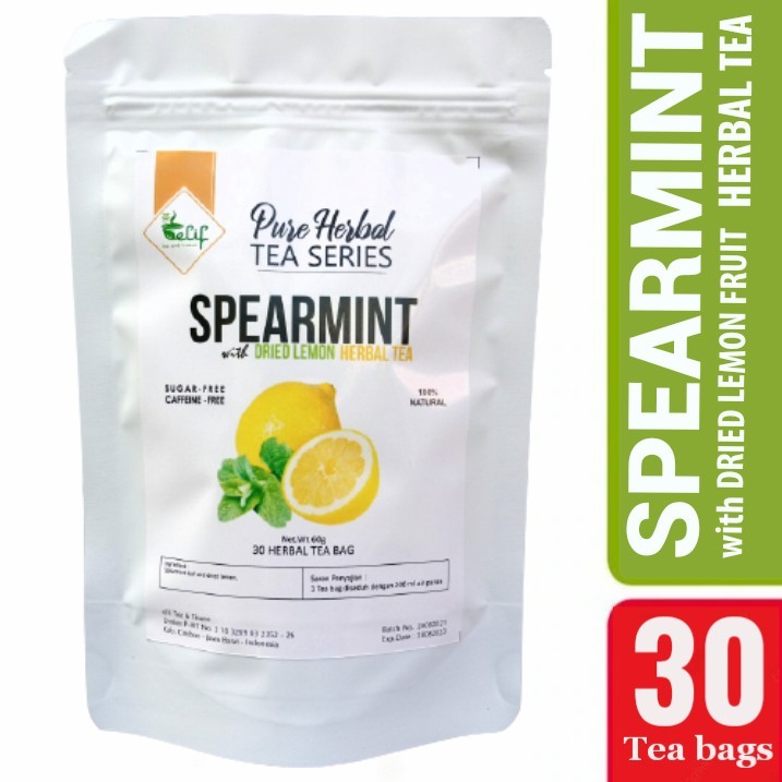 

Spearmint Lemon Tea : Spearmint with Dried Lemon Fruit (30 Tea Bag)