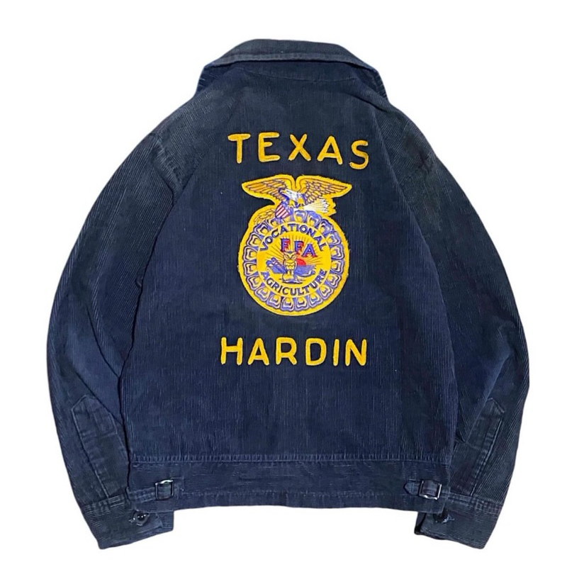FFA Jacket America Texas Hardin tag 70's Vintage