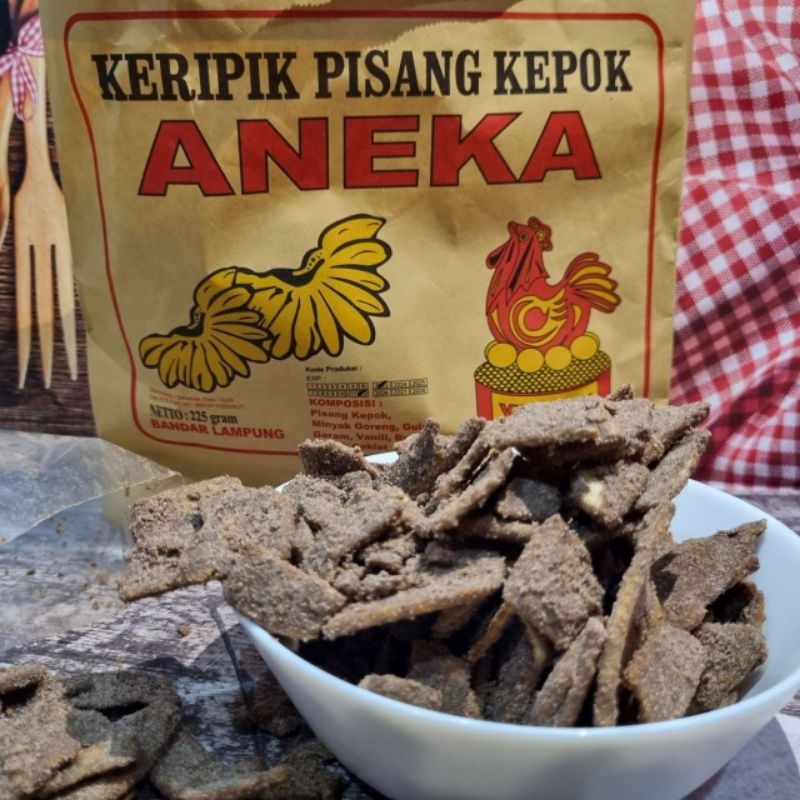 

Keripik Pisang Kepok Lampung Aneka Yenyen 225 gr