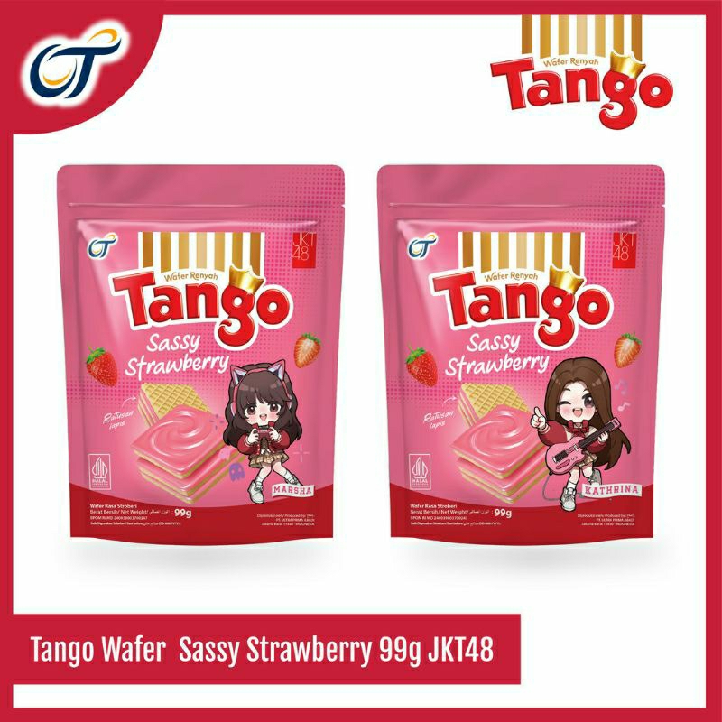 

Tango Wafer Pouch Sassy Strawberry 2pc x 99g