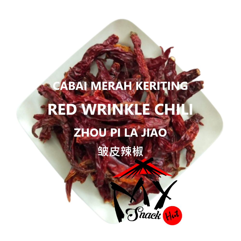 

CABAI KERITING KERING 50GR DRIED CABE LOMBOK MERAH WRINKLE ABANG KRETENG CURLY RED CHILI CHILLI 皱皮辣椒