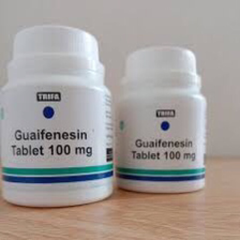 guaifenesin botol / guaifenesin pot isi 100/ guaifenesin botol isi 100/ guaifenesin merek trifa