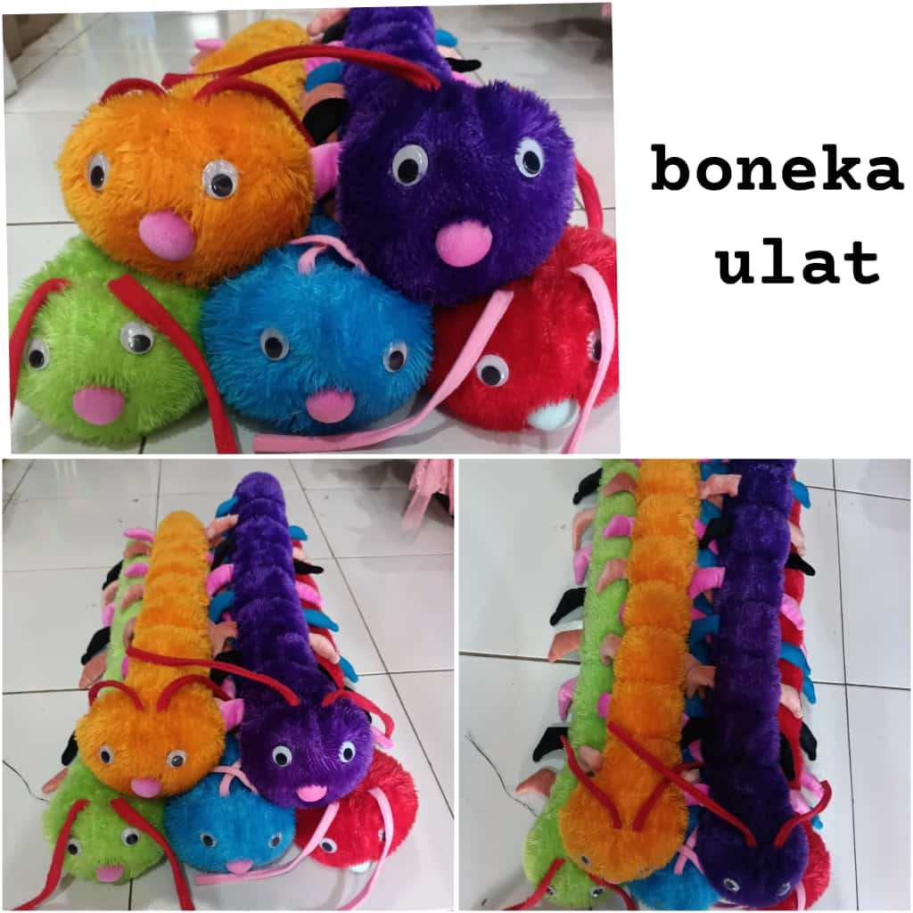 boneka ulat untuk mobil
