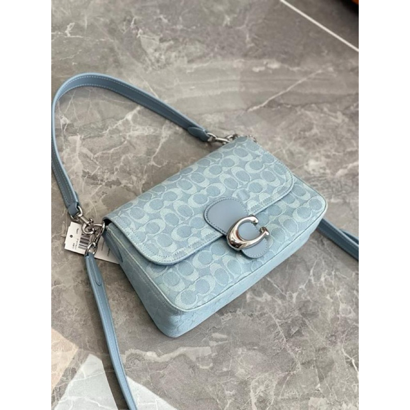 CH Soft Tabby Shoulder Bag In Signature Denim CJ854