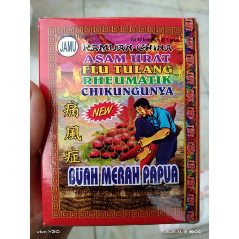 

BUAH MERAH PAPUA ASLI SERBUK 1 BOX