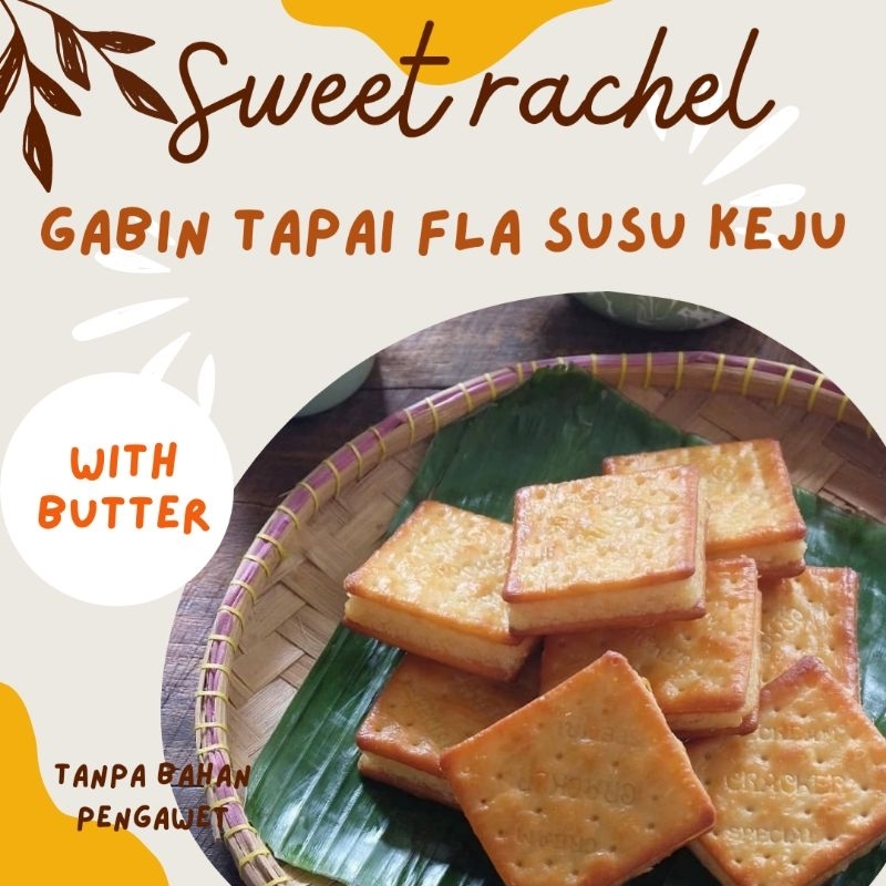 

Kue Gabin Tapai Fla butter susu keju