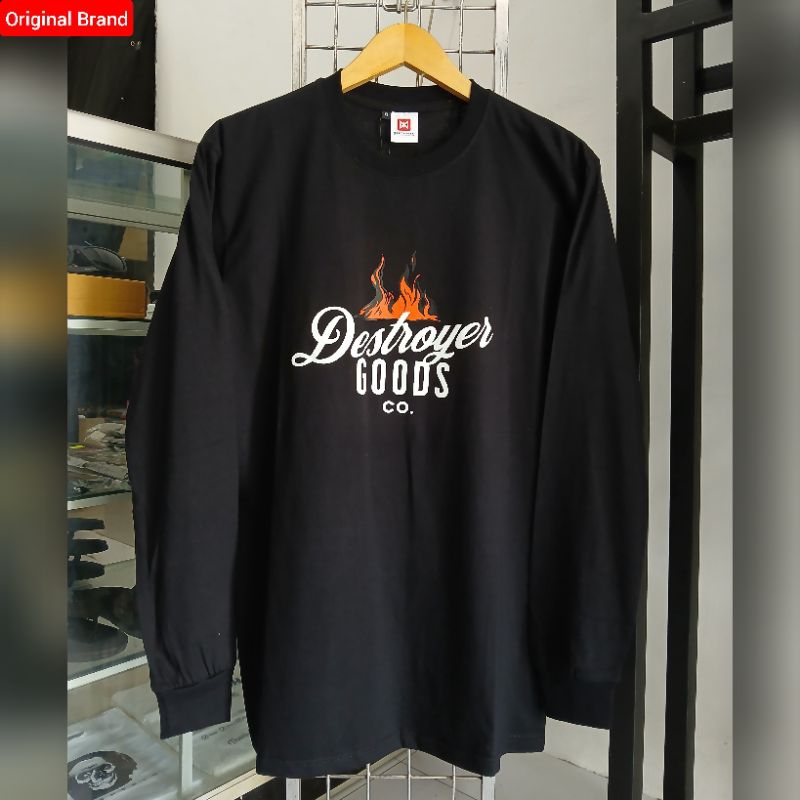 Destroyer | Kaos Lengan Panjang Size XL Hitam #4