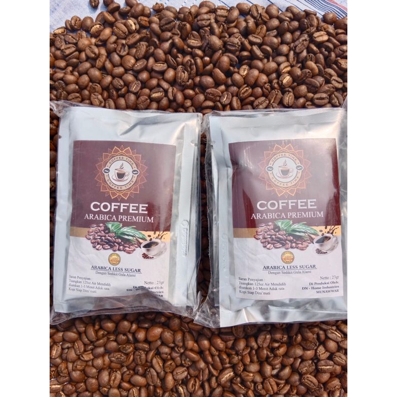 

Kopi Arabika gula aren /Kopi arabika less sugar brown