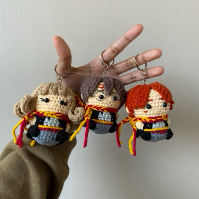 Crochet Harry Potter | Harry Potter Amigurumi | Keychain Harry Potter