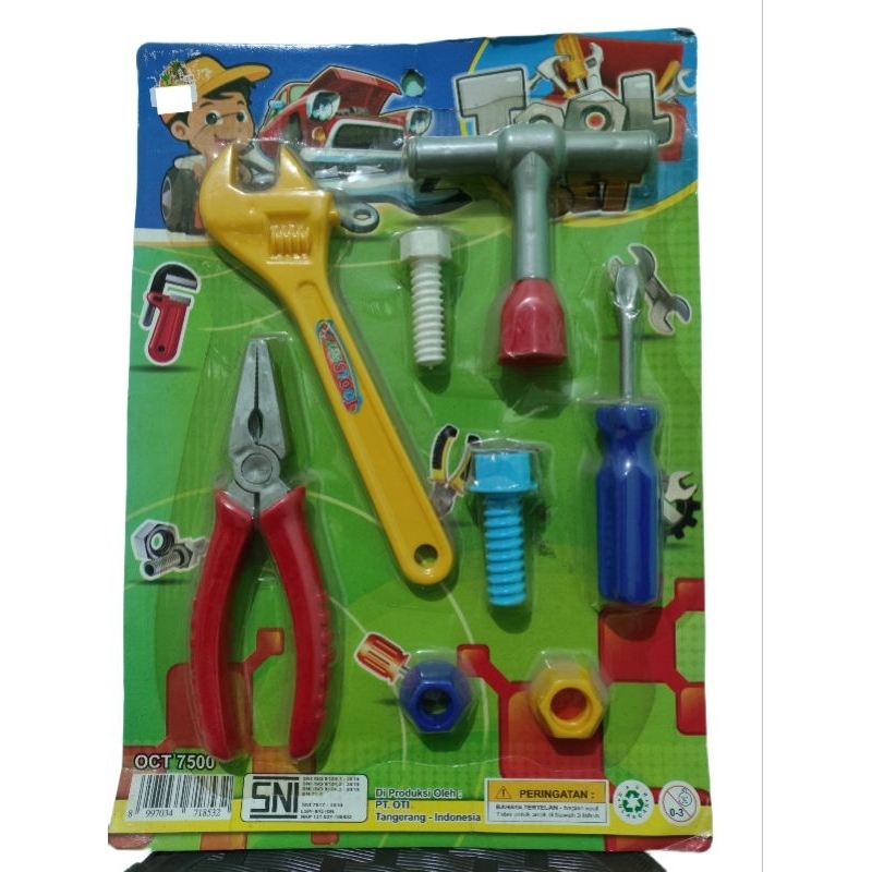 Mainan Perkakas Alat Bengkel
