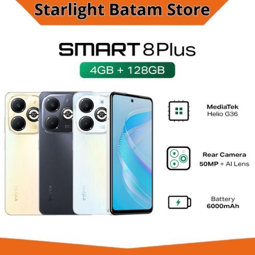 Infinix Smart 8 Plus 4/128GB 6000 mAh Helio G36