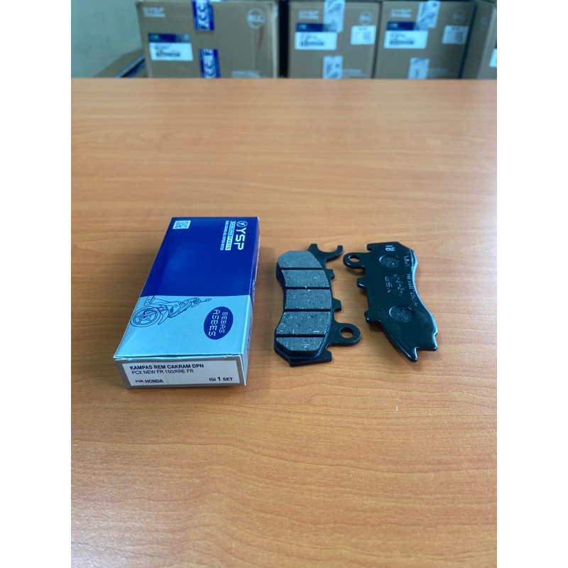 YSP Kampas Rem Cakram Depan New PCX 150 KRE / Dispad Depan PCX 150 New / Asli YSP