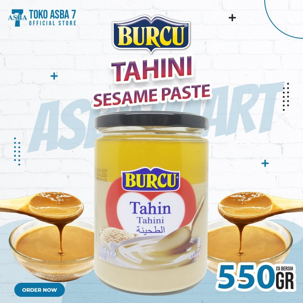 

BURCU SESAME PASTE TAHINI 550GR