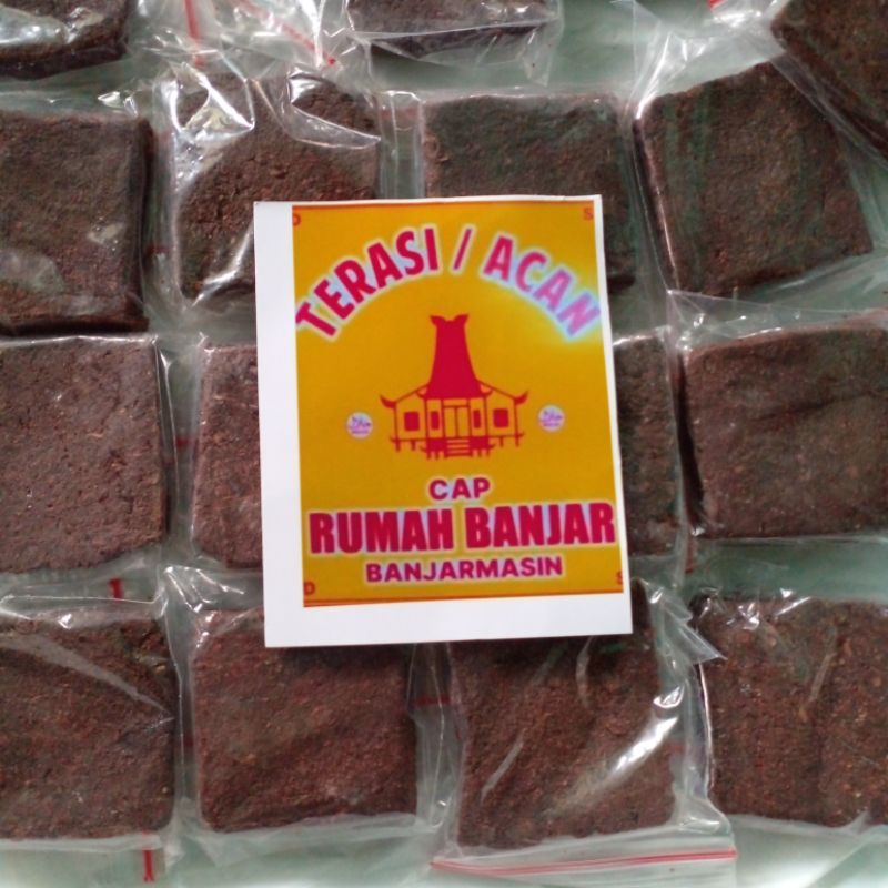 

terasi cap rumah banjar 20 gram