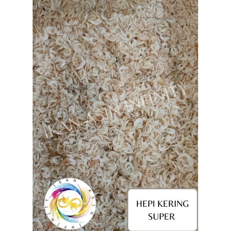 

Udang Hepi Kering Super (500 gram)