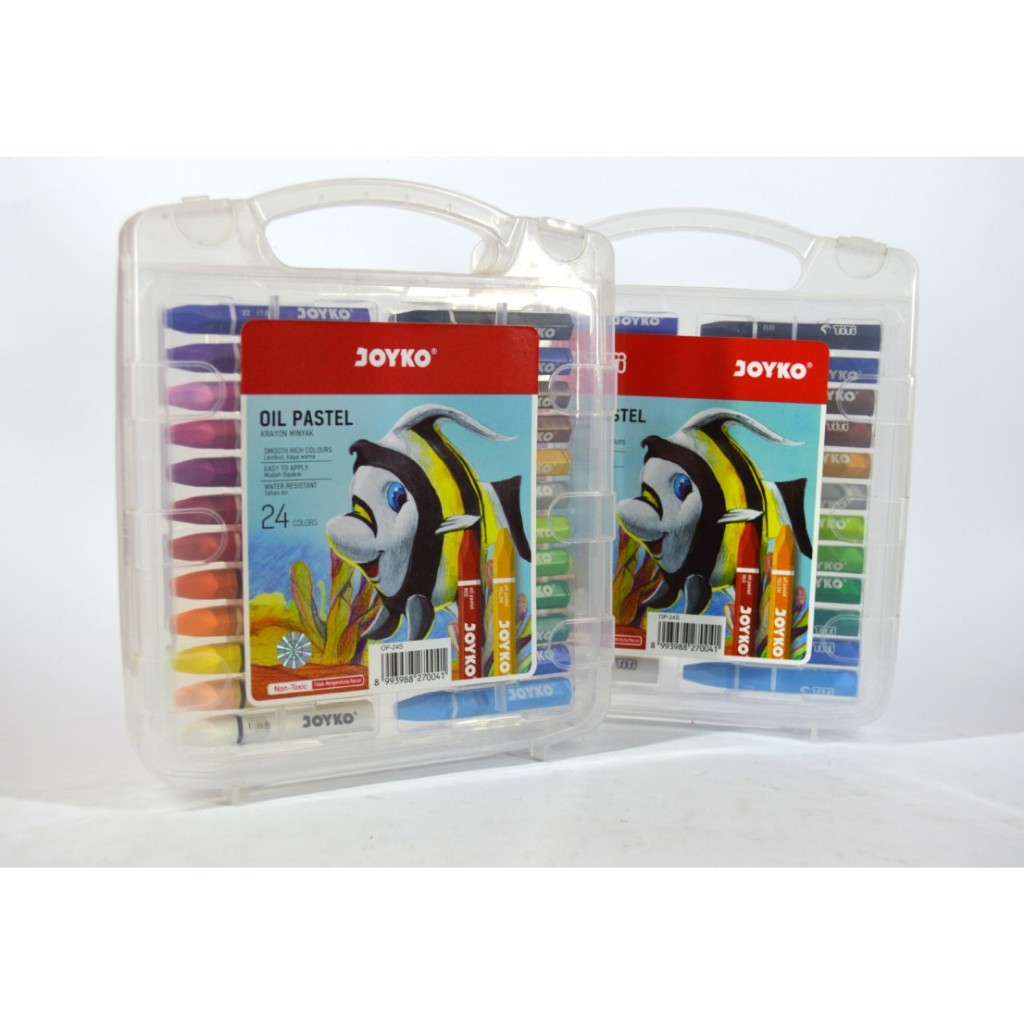 

JOYKO - Krayon Minyak 24 Warna - Crayon 24 Colors Oil Pastels - Set