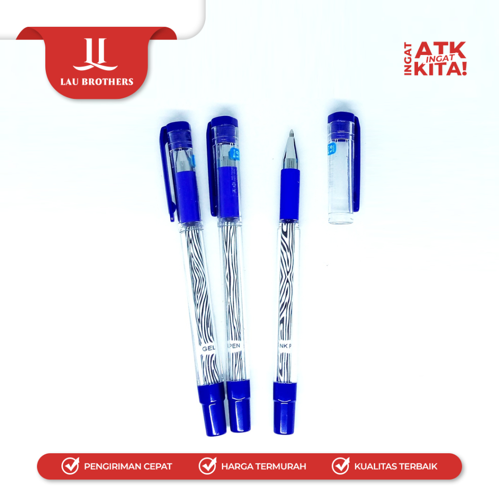 

sg TIZO PULPEN GEL R/ R GEL PEN (1LSN/ 12PCS)