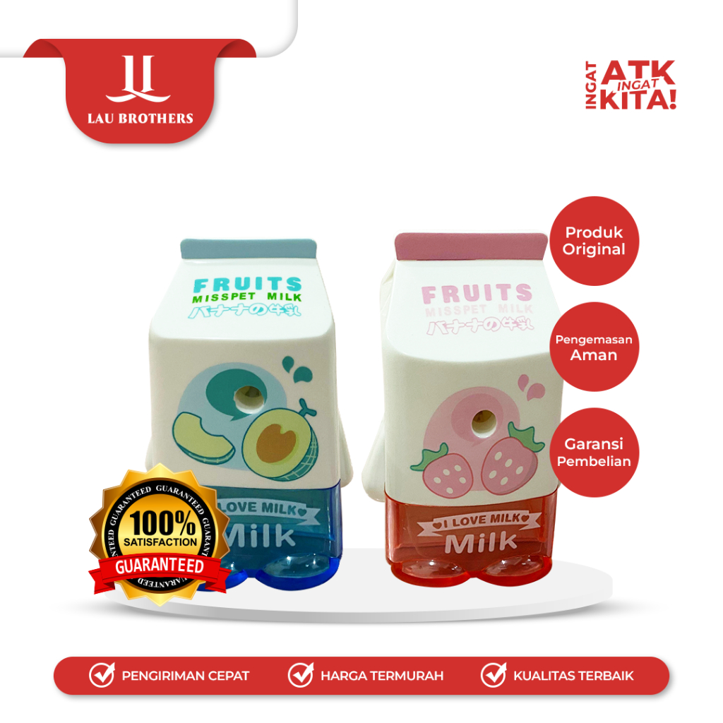 

XIAOLINGJING RAUTAN MEJA KAYAGI KOTAK SUSU KY9162L (1PC)