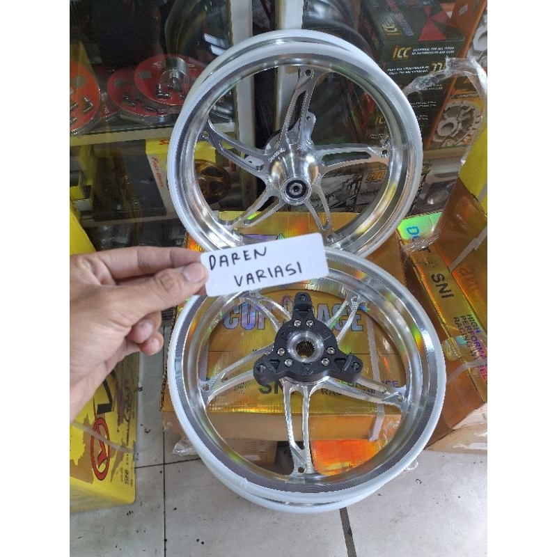 VELG DELKEVIC K SPEED / Velg delkevic K Speed Nmax old nmax new aerox old aerox new / velg delkevic 