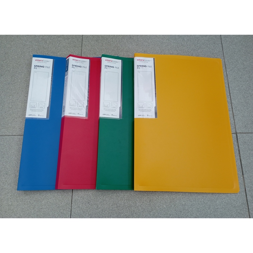 

Map Snell / Map Plastik Inter X Folder SFX 100F Folio F4