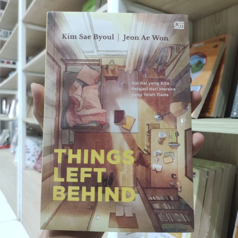 Buku THINGS LEFT BEHIND karya Kim Sae Byoul | Jeon Ae Won
