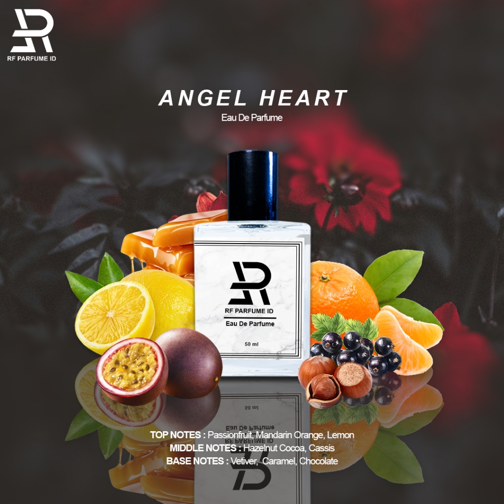 PARFUME WANITA ANGEL HEART WANGI BUNGA SEGAR DAN MEWAH INSPIRED PARFUME BY RF PARFUME ID