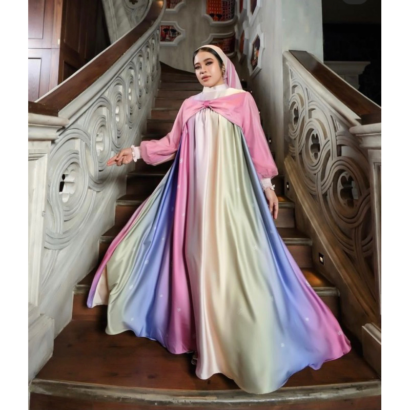 dress pelangi by Shellasaukia