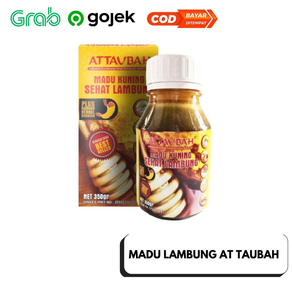 

Madu Kuning Sehat Lambung Attaubah 350 Gram I Solusi sakit lambung