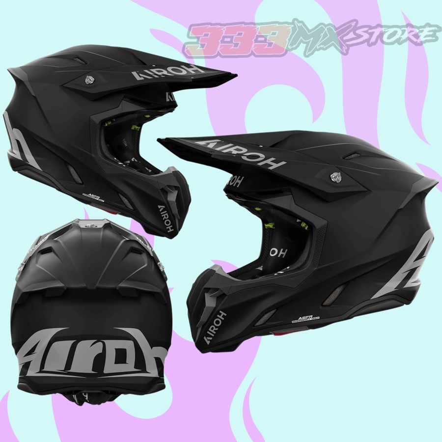 Helm Airoh Twist 3 Color Black Matt Helmet Airoh Twist 3 Trail Original