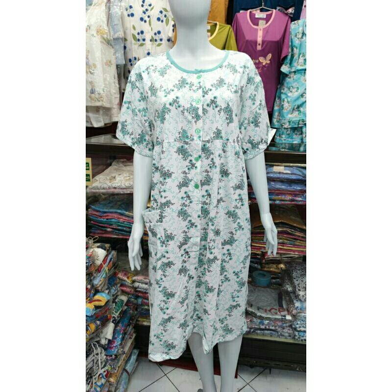 BKH XXXL(3XL) Kancing Separuh Daster Kaos Tangan Pendek