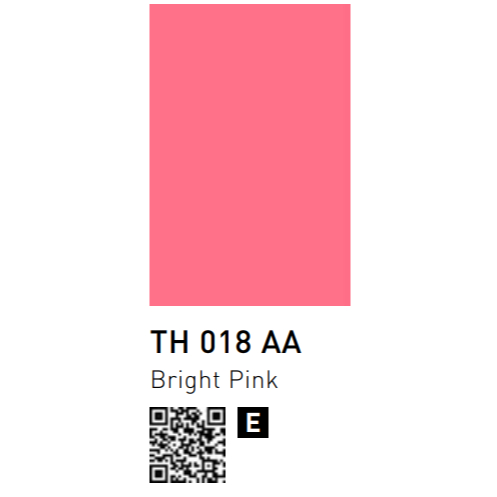 TACO HPL TH 018 AA - BRIGHT PINK - SOLID - DOFF