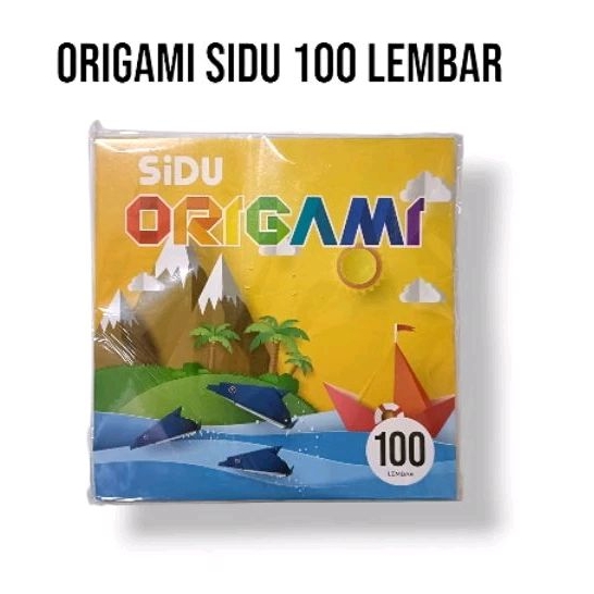 

Kertas lipat warna Origami sidu 16 x 16 (100 lembar)