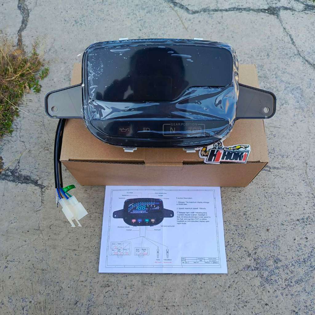 Speedometer Spidometer Fizr F1zr Crypton Vega R Lama F1 Force 1 Digital