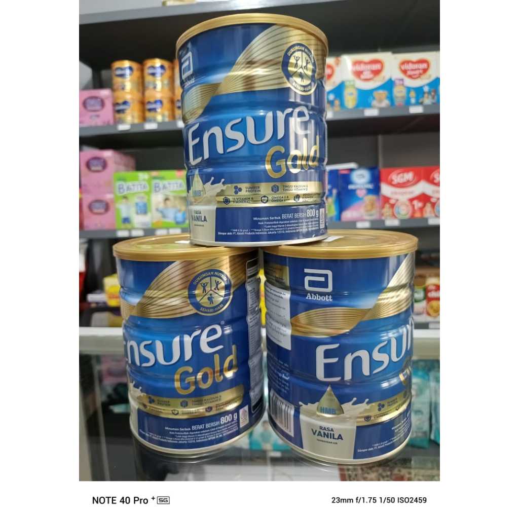 

ENSURE GOLD VANILA 800 GRAM - BHM