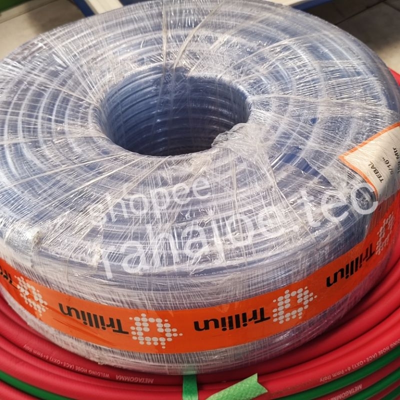Selang Air 5/16" Tebal Bening Transparan 5/16 Inch Per Meter