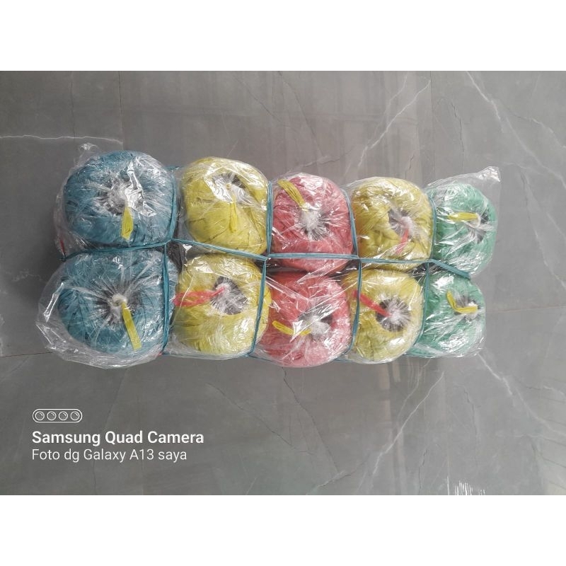 

tali rafia eceran 5000 1 ball isi 10 pcs